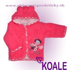Teplý kabátik pre kojenca Lienka 74