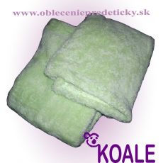 Flísová deka (fleecová) zelená