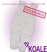 Biele dupačky Snail 62 i na krst