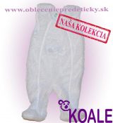 Chlpaté dupačky pre bábätko Snail 56,62,68,74