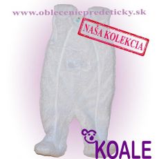 Chlpaté dupačky pre bábätko Snail 56,62,68,74