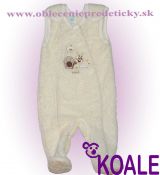 Chlpaté dupačky Slimáčik Luna 56,62,68,74