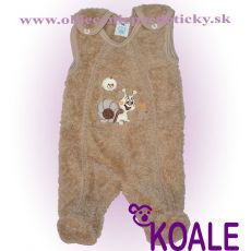 Chlpaté dupačky Slimáčik 56,62,68,74