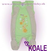 Dupačky s potlačou Slimáčiky 56,62,68,74