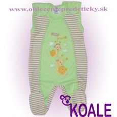 Dupačky s potlačou Slimáčiky 56,62,68,74