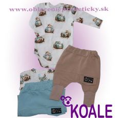 Súpravička Autá veteráni (Cars) 68,74,80,86,92,98,104