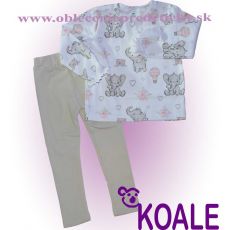 Komplet pre dievčatko Sloník  92,98,104