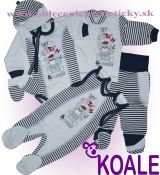 Námornícke oblečenie pre bábätká 56,62