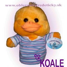 Plyšová bábka Kačka v tričku